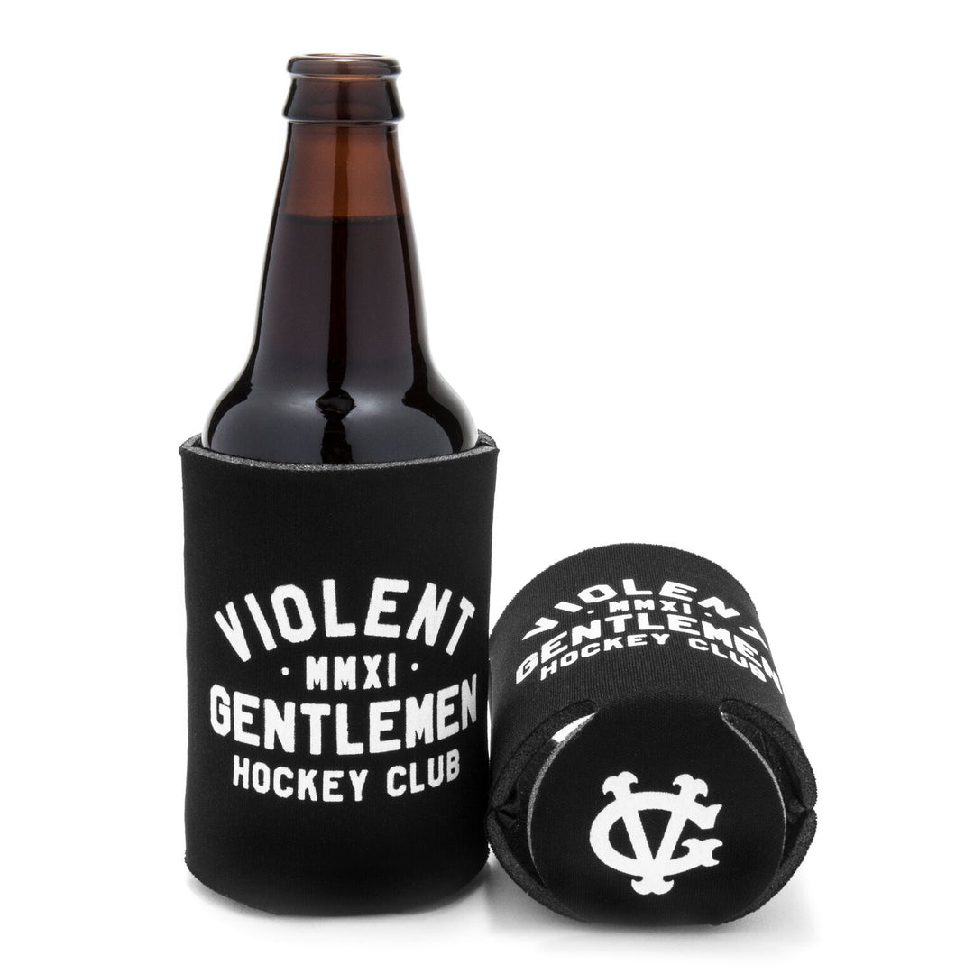 Hockey Loyalty Coozie - - Accessories - Violent Gentlemen Hockey Lifestyle | Built by Fans for Fans | Perfect Gift for hockey fan or hockey players that live in the hockey culture