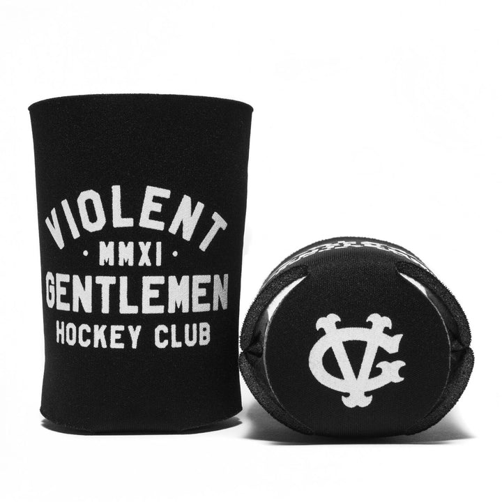Hockey Loyalty Coozie - - Accessories - Violent Gentlemen Hockey Lifestyle | Built by Fans for Fans | Perfect Gift for hockey fan or hockey players that live in the hockey culture