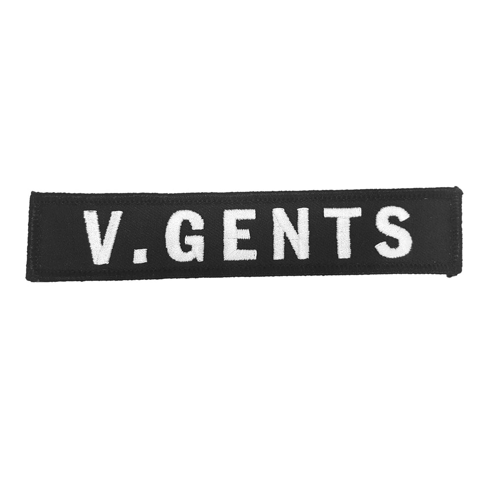 Hockey V Gents Velcro Patch - - Accessories - Violent Gentlemen Hockey Lifestyle | Built by Fans for Fans | Perfect Gift for hockey fan or hockey players that live in the hockey culture